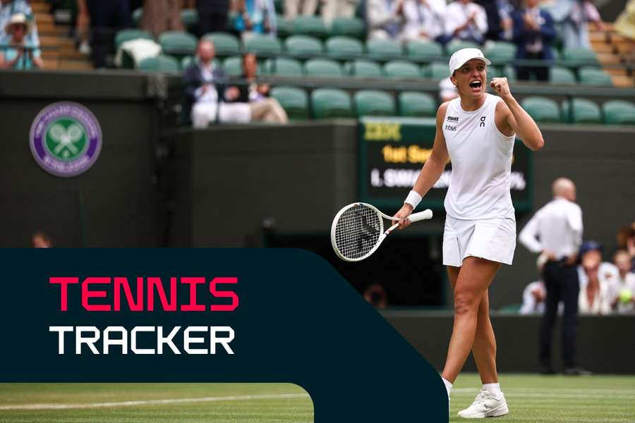 Iga Swiatek is into her first Wimbledon final