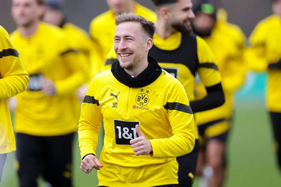 Trotz wenig Spielzeit gut gelaunt: Rechtsverteidiger Felix Passlack