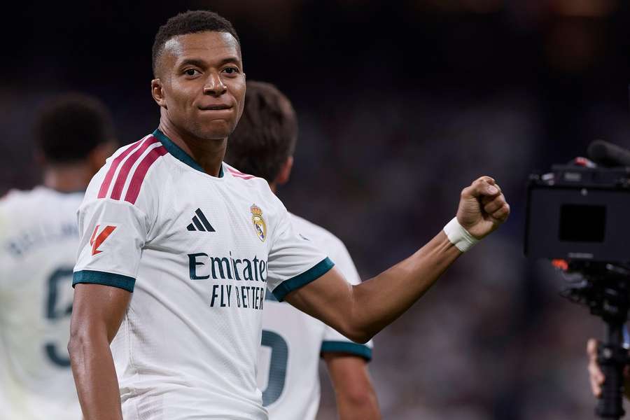 Real Madrid star Kylian Mbappe. Real Madrid star Kylian Mbappe.
