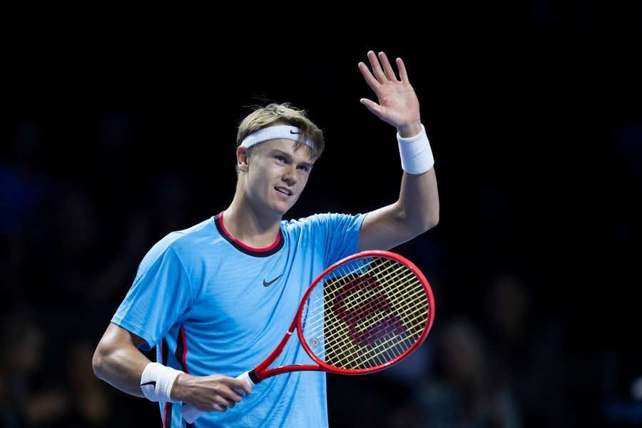 Holger Rune is ready for the Round of 16 at the ATP tournament in Basel