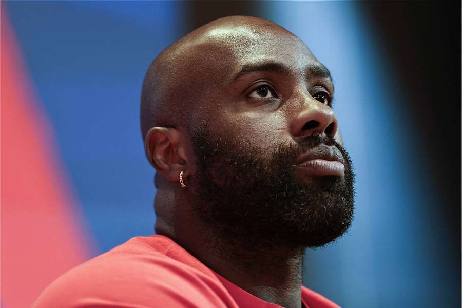 Teddy Riner au Campus PSG le 13 juillet.