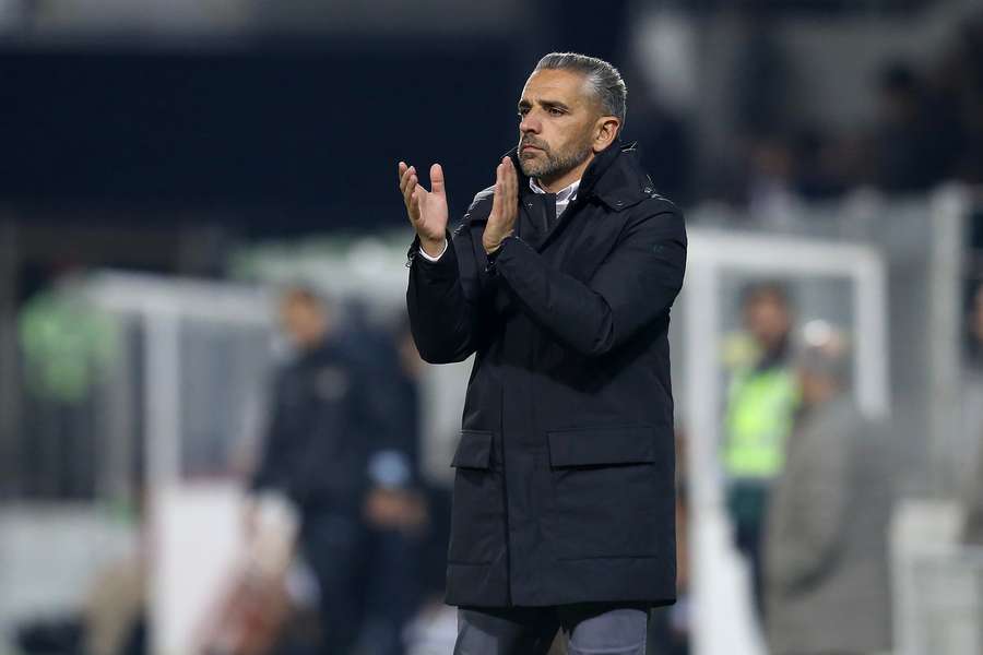 Rui Borges, treinador do Sporting Rui Borges, treinador do Sporting