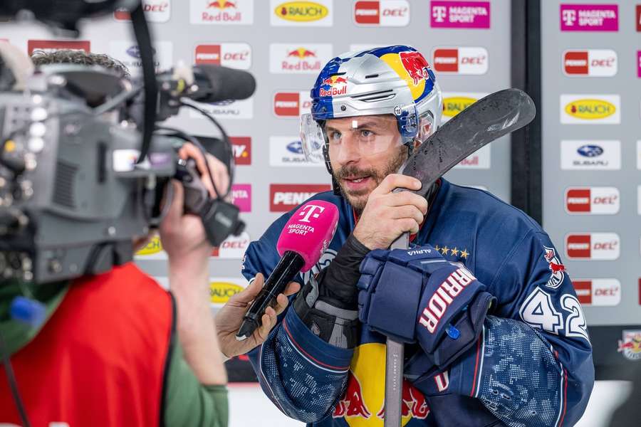 Münchens Yasin Ehliz beim Interview