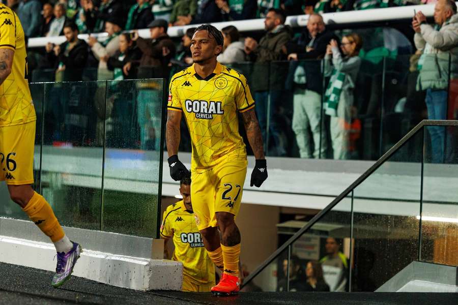 Gabriel Veron esteve emprestado pelo FC Porto ao Nacional na última época
