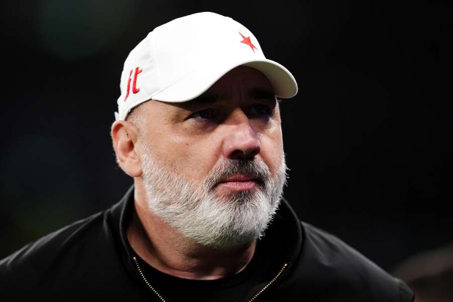 Trenér Slavie Jindřich Trpišovský