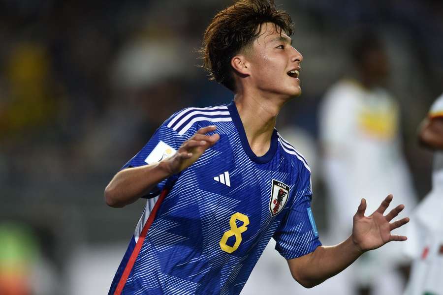 Kodai Sano als speler van Japan U20