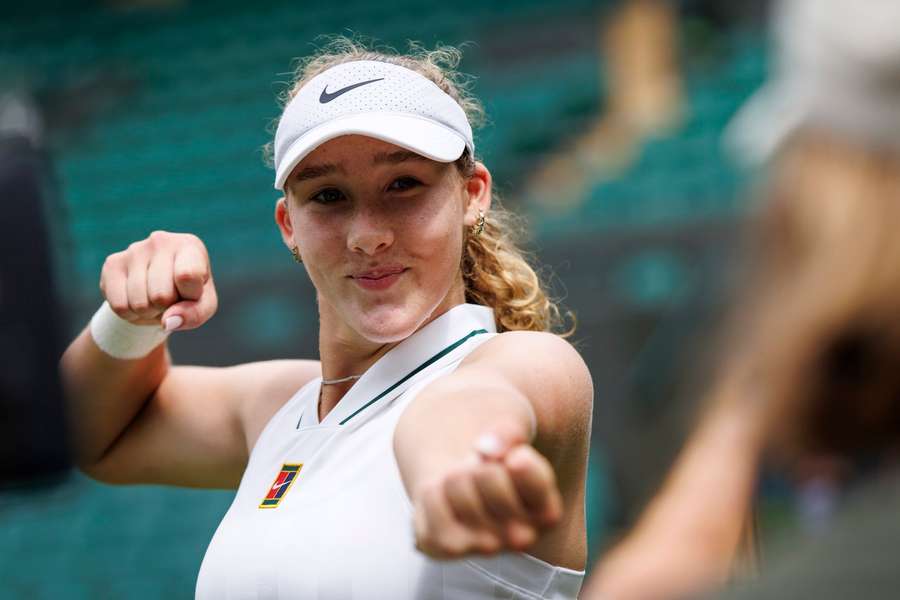 Mirra Andreeva has arrived at Wimbledon with a new status as a Grand Slam champion