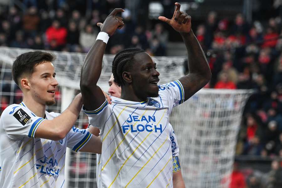 L'esultanza di Makengo