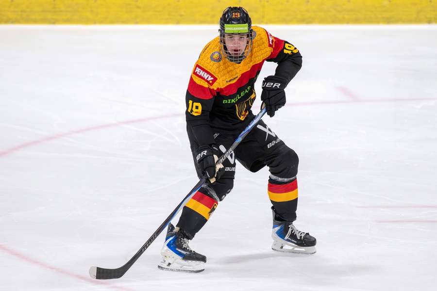 Krestan wurde letztes Jahr als einziger Deutscher im NHL-Draft gezogen worden Krestan wurde letztes Jahr als einziger Deutscher im NHL-Draft gezogen worden