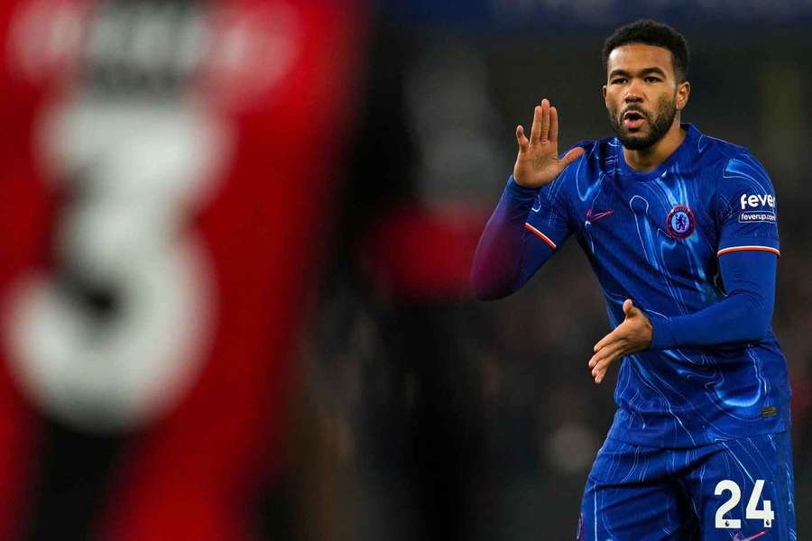 Reece James scored in the fifth minute of time added on