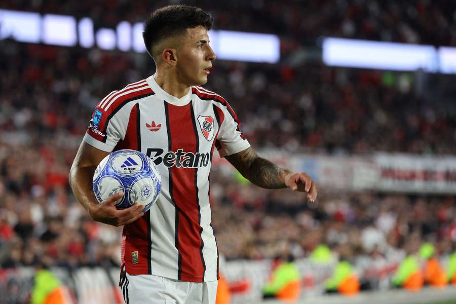 Thiago Almada, protagonista con River Thiago Almada, protagonista con River