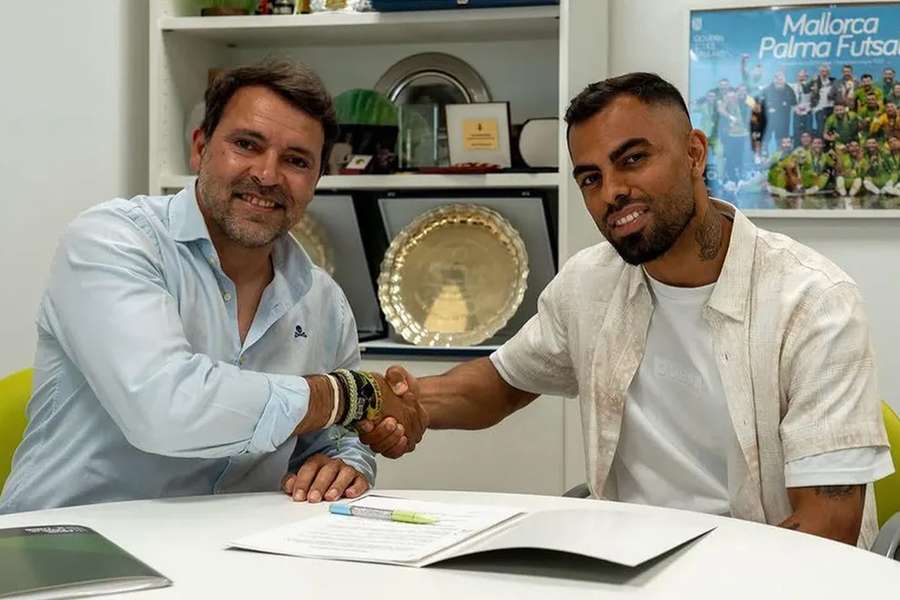 Diego Nunes oficializado no Palma Futsal