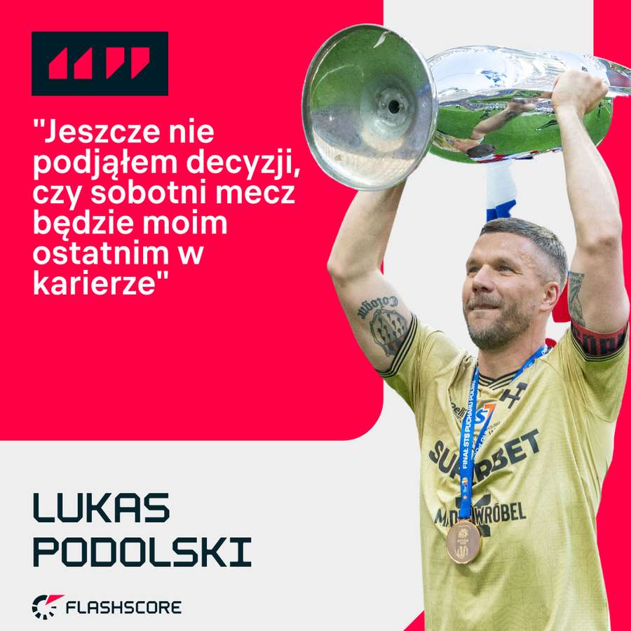 Lukas Podolski o planach na przyszłość Lukas Podolski o planach na przyszłość