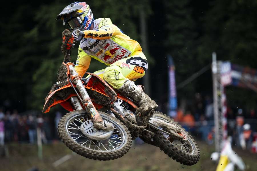 Jeffrey Herlings staat nu derde in de ranglijst van de strijd om de wereldtitel