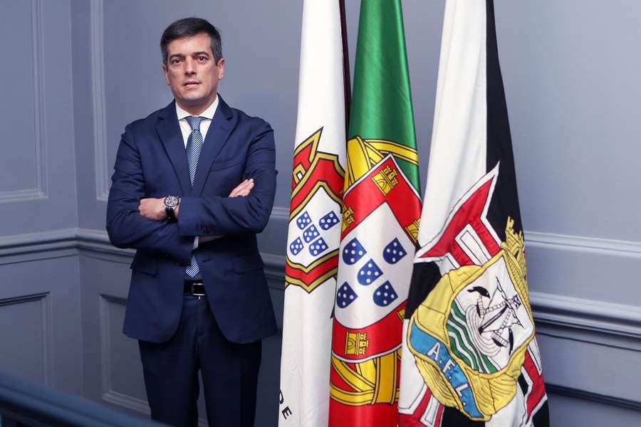 Nuno Lobo, presidente da Associação de Futebol de Lisboa