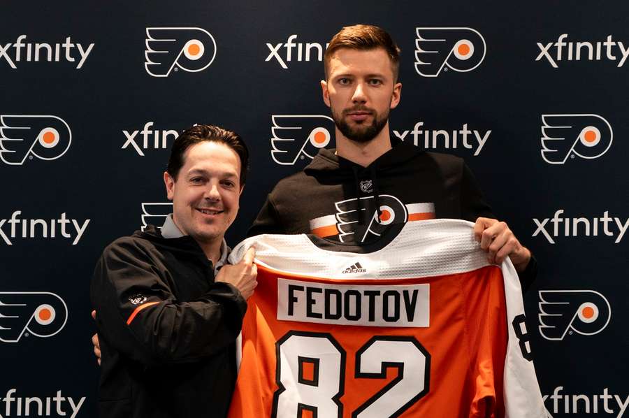 Fedotov se konečně připojí k týmu Philadelphie.