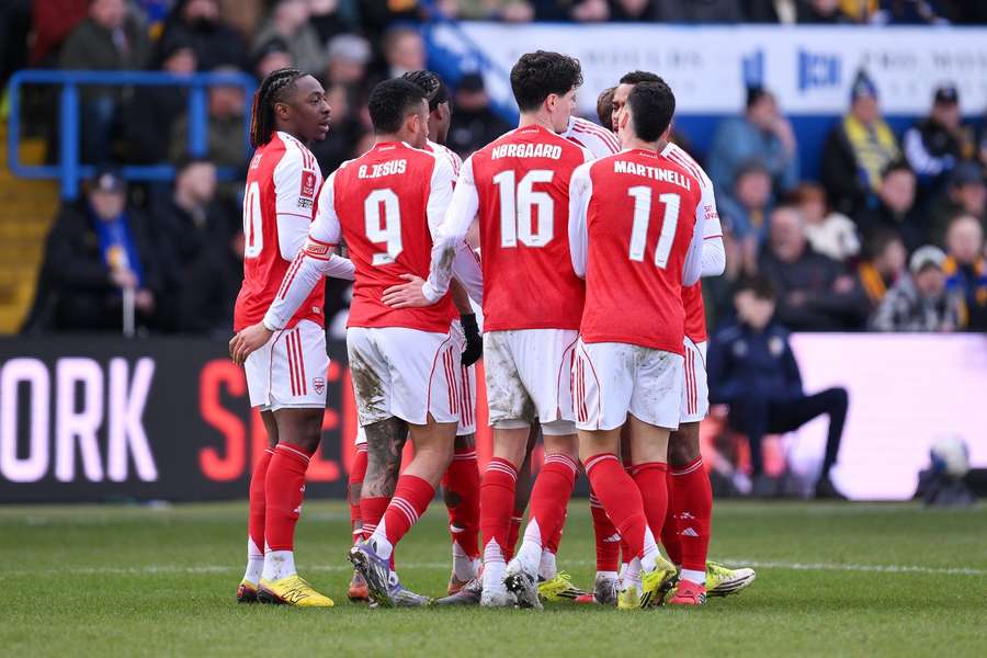 Arsenal hatte gegen Mansfield Town mehr Mühe als erwartet