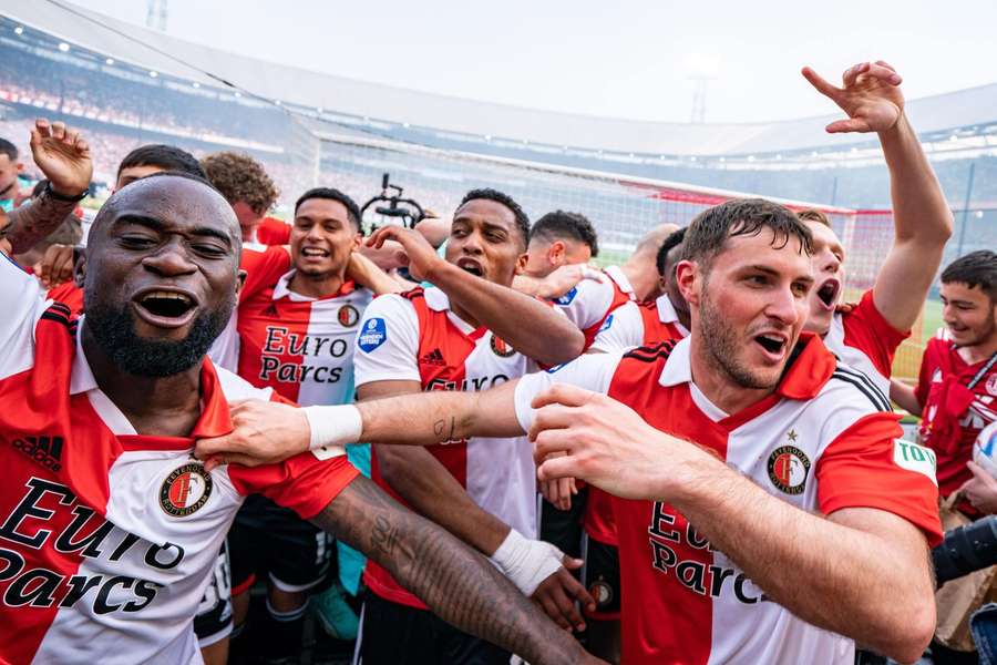 Feyenoord won afgelopen weekend de landstitel