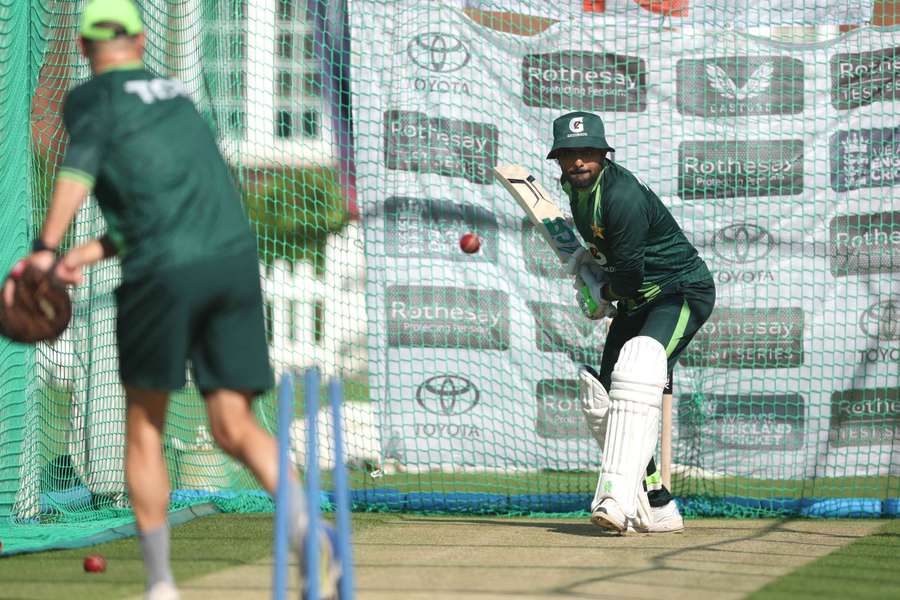 Pakistan captain Babar Azam training at Lord's this week. Pakistan captain Babar Azam training at Lord's this week.
