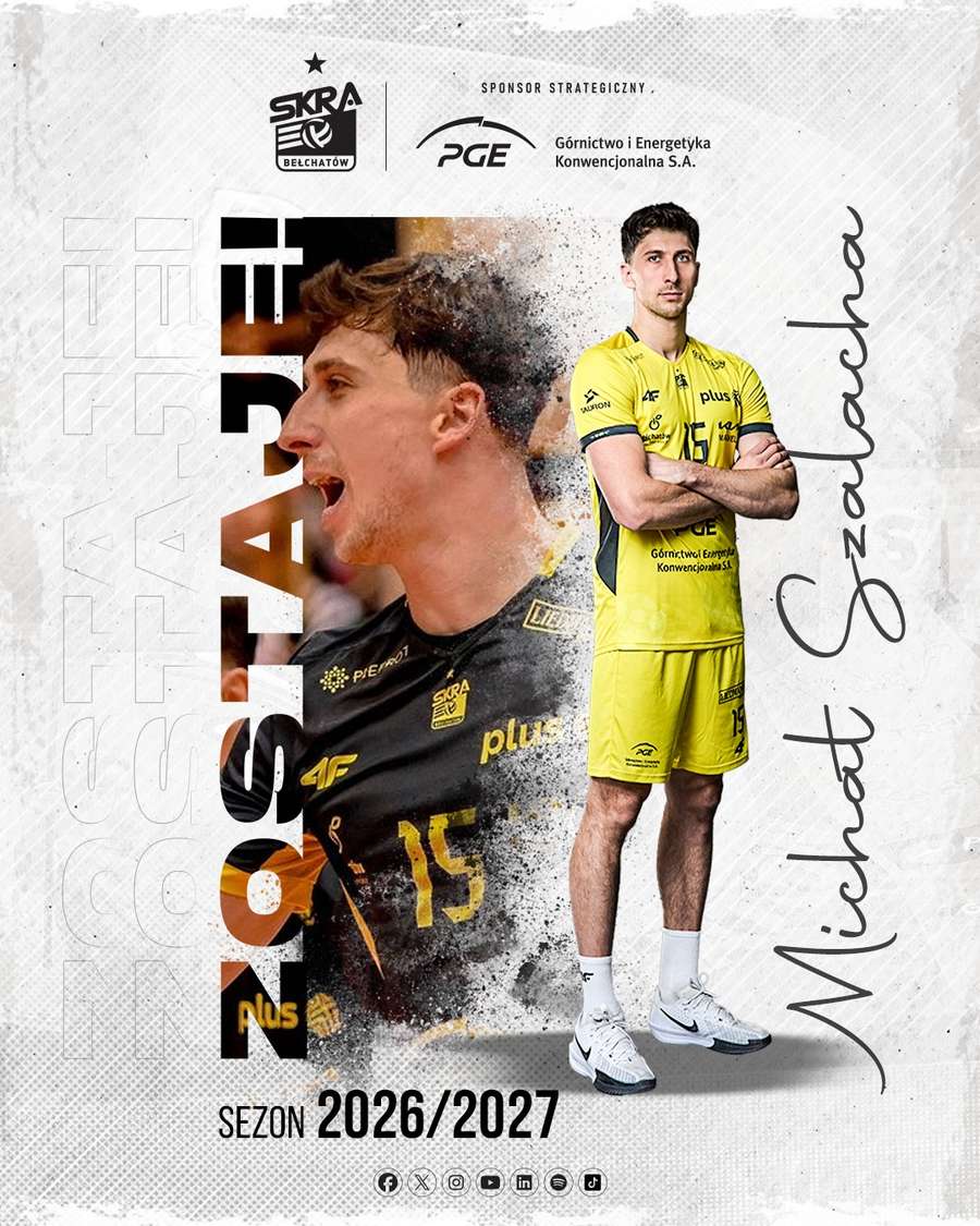 Michał Szalacha zostaje w Bełchatowie