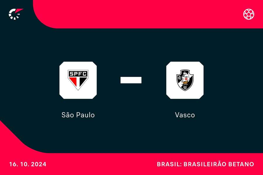 Vasco visita o São Paulo de olho em decisão da Copa do Brasil