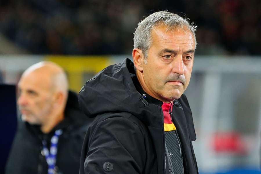 Marco Giampaolo durante Lecce-Juventus