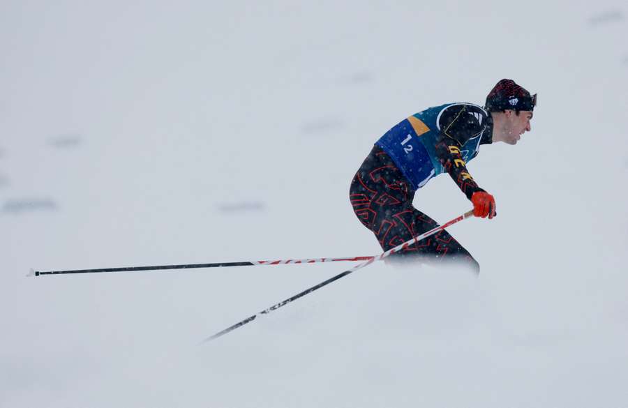 Geiger hatte auf der Loipe hart zu kämpfen