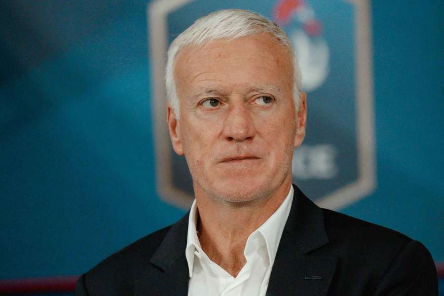 France head coach Didier Deschamps France head coach Didier Deschamps