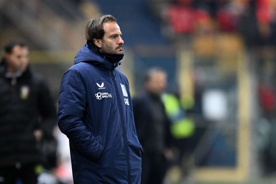 Il tecnico genoano, Alberto Gilardino