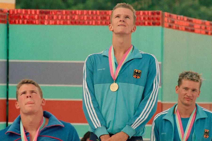 Michael Groß bei den Olympischen Spielen 1984 in Los Angeles