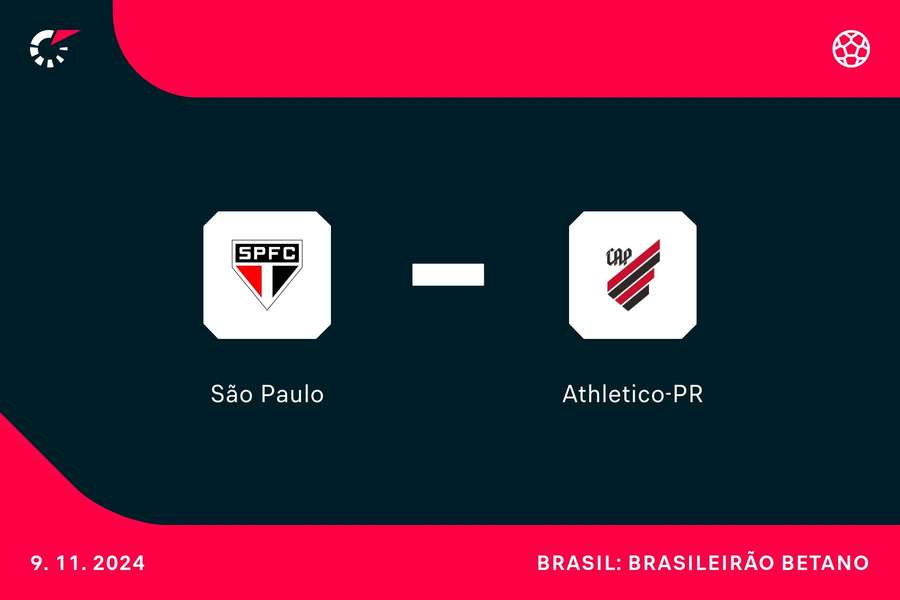 São Paulo e Athletico-PR se enfrentam neste sábado (9) no MorumBIS