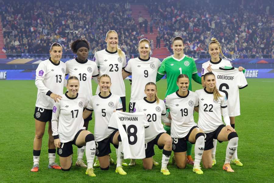Die DFB Frauen gehen mit Selbstbewusstsein ins große Spiel.