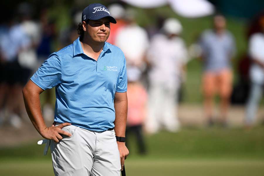 Potgieter watches on at the Mexico Open