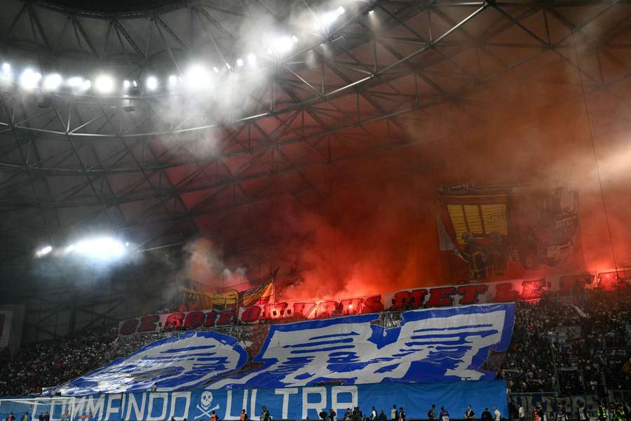 Les supporters marseillais lors du Classique fin-octobre.