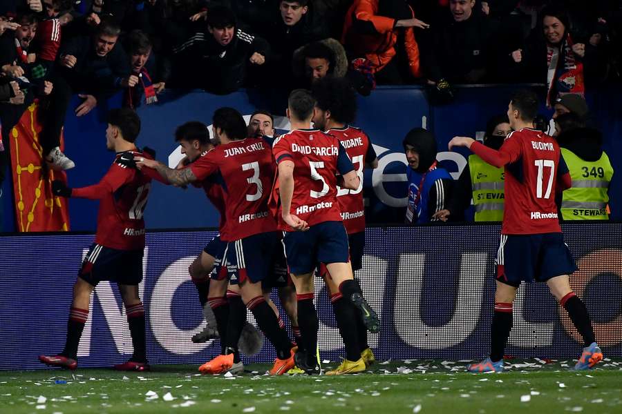 Osasuna foi poupado de outras punições pela UEFA