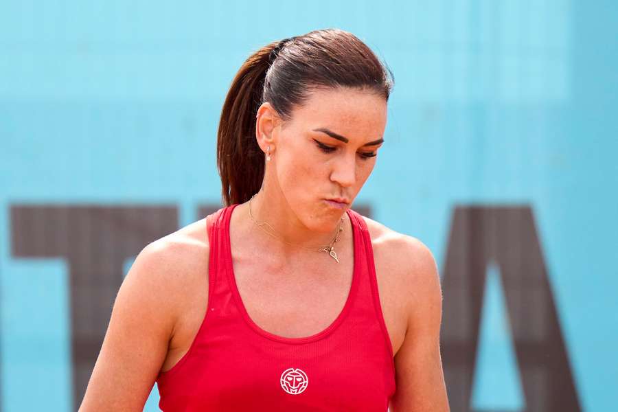 Nuria Párrizas cayó en segunda ronda del Mutua Madrid Open