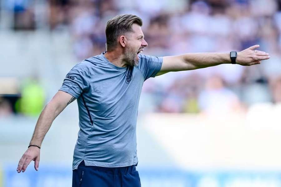 Hradecký kouč David Horejš.