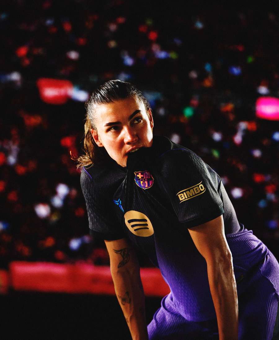 Patri Guijarro, con la segunda equipación