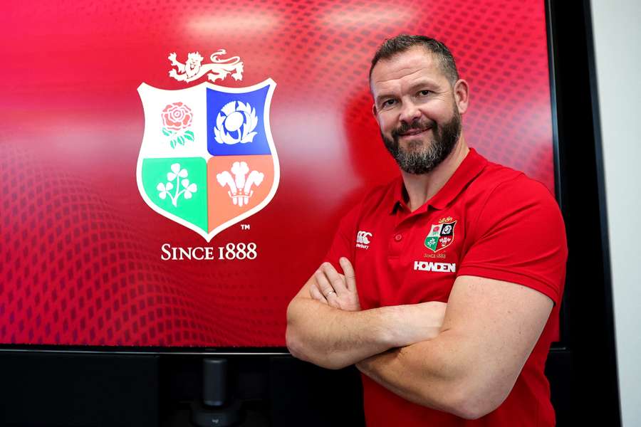 Andy Farrell will be head coach of the British and Irish Lions on the 2025 tour to Australia