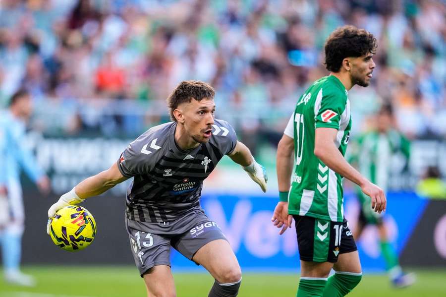 Ionuț Radu, din nou titular în poarta celor de la Celta Vigo