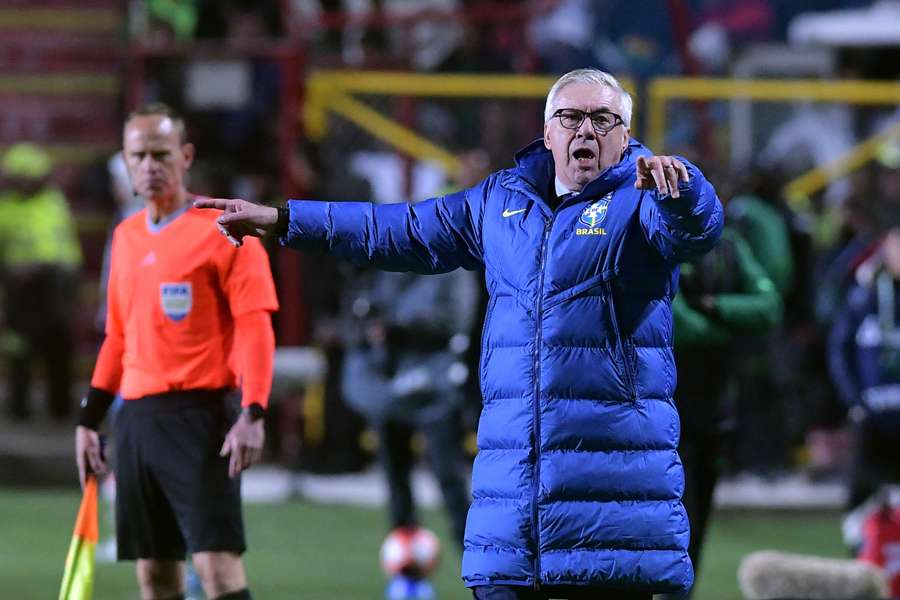 Brasiliens Nationaltrainer Carlo Ancelotti
