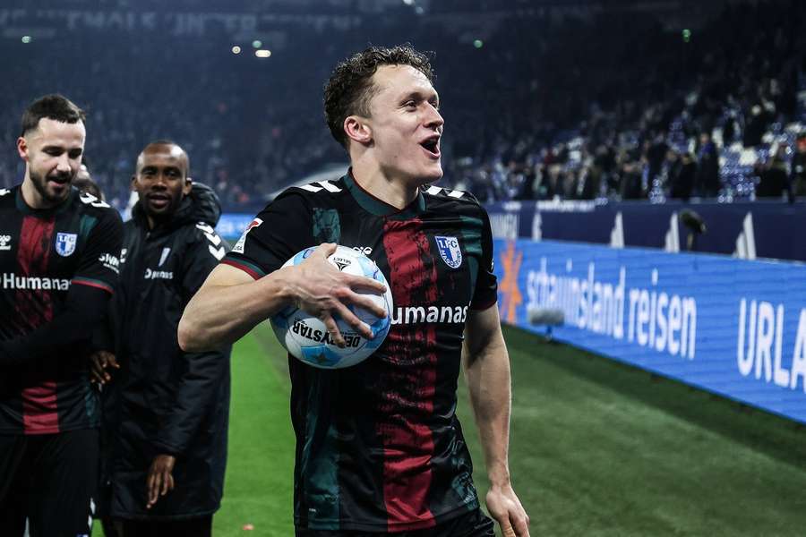 Das Herz der Magdeburger Aufstiegshoffnungen: Martijn Kaars.