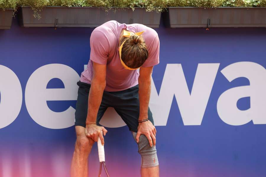 Alexander Zverev hat die Titelverteidigung am Rothenbaum knapp verpasst.