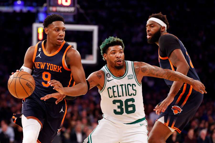 Knicks vencem os Celtics no Madison Square Garden