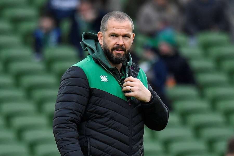 Andy Farrell has been in post since 2019