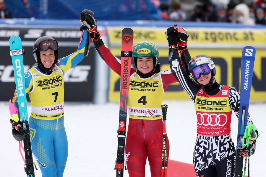 L'Autrichienne Julia Scheib gagne le 2e géant de Mont-Tremblant L'Autrichienne Julia Scheib gagne le 2e géant de Mont-Tremblant