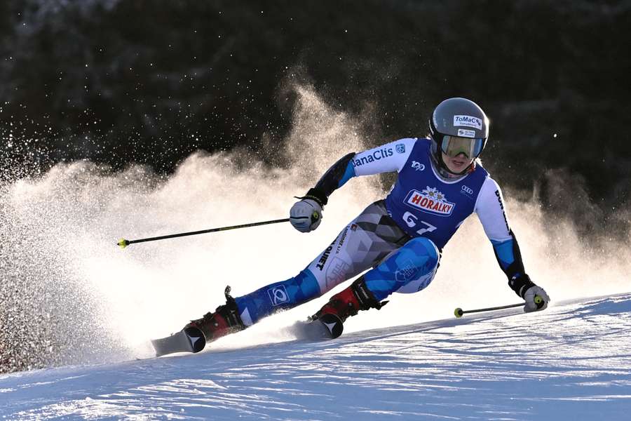 Jančová má za sebou štvrtý štart vo Svetovom pohári, z toho tretí v obrovskom slalome.
