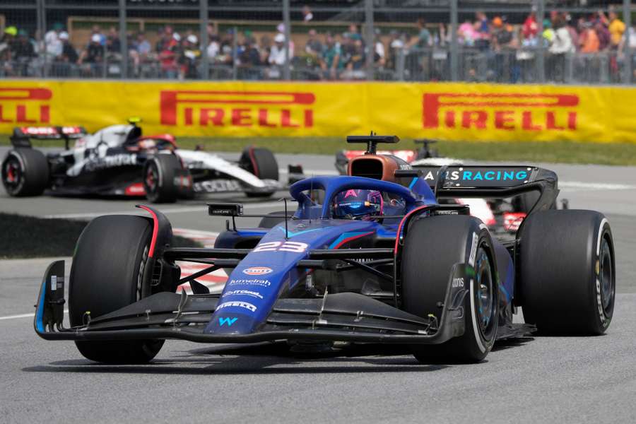 Albon impressed in Canada