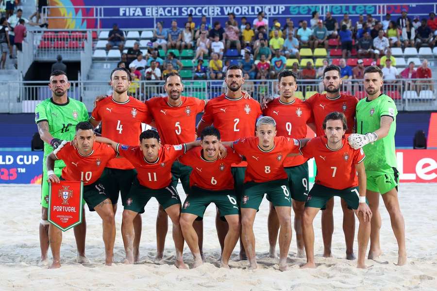 Portugal terminou em 3.º lugar no Mundial de futebol de praia