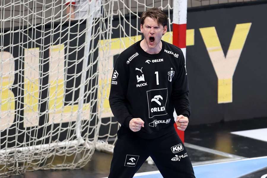 Torbjorn Bergerud was in outstanding form against Aalborg